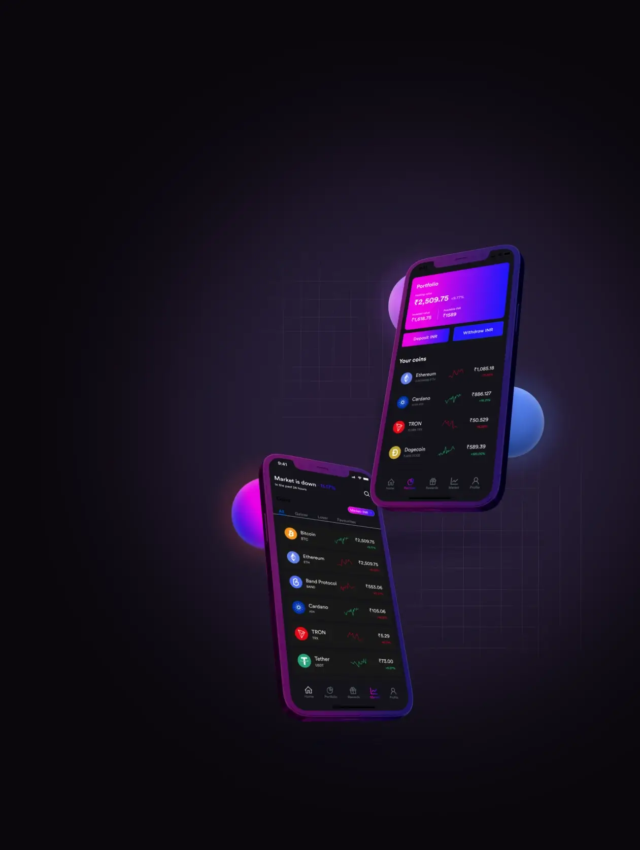 Instant Flip - Select either "Registration" or "Sign Up" to begin